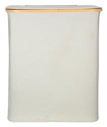 Essentials Καλάθι Απλύτων Bamboo με Καπάκι 56x37x68cm Γκρι Estia