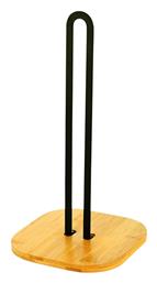 Essentials Βάση για Χαρτί Κουζίνας Μεταλλική Μαύρη 16x16x31.3cm 01-13196 Estia