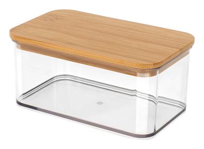 ESSENTIALS Βάζο Γενικής Χρήσης με Καπάκι Πλαστικό Διάφανο 750ml Estia από το e-shop