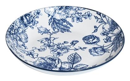 Garden Πιάτο Βαθύ Λευκό με Διάμετρο 21cm Estia