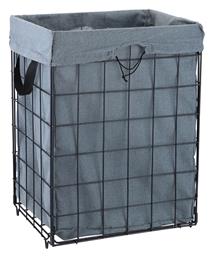 Καλαθι Απλυτων Cage Μεταλλικο Αναδιπλουμενο 35x40x55cm Estia