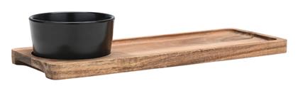 Κεραμική Ορντεβιέρα Μαύρη Π30xΜ11cm Estia