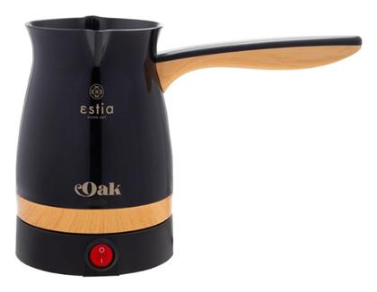 Oak Ηλεκτρικό Μπρίκι 800W με Χωρητικότητα 250ml Μαύρο Estia