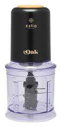 Oak Πολυκόπτης Multi 400W με Δοχείο 700ml Μαύρος Estia