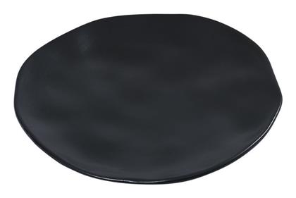 Πιάτο Ρηχό Κεραμικό Μαύρο με Διάμετρο 22cm Estia