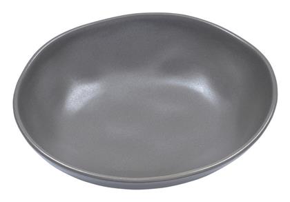 Πιάτο Βαθύ Κεραμικό Γκρι με Διάμετρο 22cm Estia