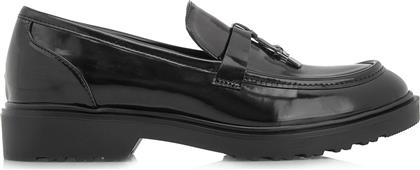 Exe Γυναικεία Loafers σε Μαύρο Χρώμα