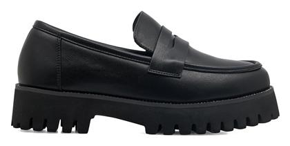 Γυναικεία Loafers σε Μαύρο Χρώμα Exe