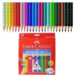 Faber-Castell Grip Σετ Ξυλομπογιές Aquarelle Effect 24τμχ - Faber Castell