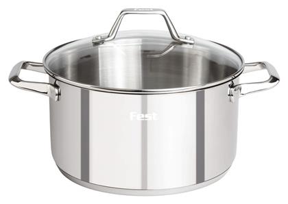 Βαθιά Ανοξείδωτη Κατσαρόλα 22cm Fest