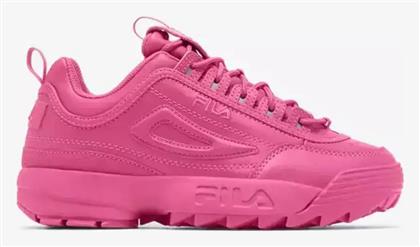 Disruptor II Premium Chunky Sneakers Φούξια Fila