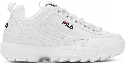 Fila Disruptor II Premium Γυναικεία Chunky Sneakers Λευκά από το Sneaker10
