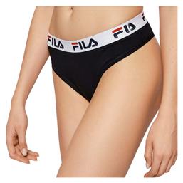 Urban Βαμβακερό Γυναικείο String Μαύρο Fila
