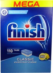 Finish Classic Every Day Clean 110 Κάψουλες Πλυντηρίου Πιάτων με Άρωμα Λεμόνι από το Snatch