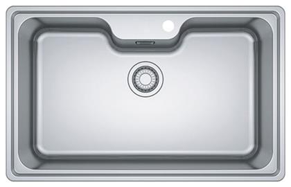 Bell BCX 610-81 Ένθετος Νεροχύτης Inox Σατινέ Μ81xΠ51cm Ασημί Franke