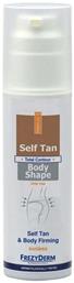 Body Shape Self Tanning Mousse Σώματος 150ml Frezyderm