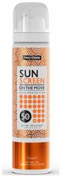 Sun Screen on the Move Αδιάβροχη Αντηλιακή Λοσιόν Προσώπου SPF50 σε Spray 75ml Frezyderm