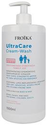 Ultracare Cream Wash Υγρό Καθαρισμού για το Σώμα Κατάλληλο για Ατοπική Επιδερμίδα Froika