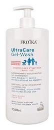 Ultracare Gel Wash Αφρόλουτρο σε Gel για Σώμα & Μαλλιά 1000ml Froika