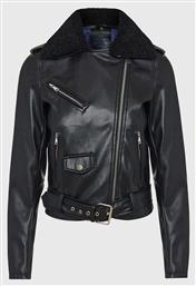 Γυναικείο Biker Jacket Μαύρο Funky Buddha