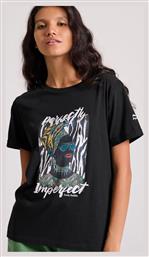T-Shirt Μαύρο Funky Buddha