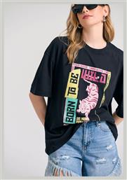 T-Shirt Μαύρο Funky Buddha