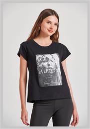T-Shirt Μαύρο Funky Buddha