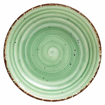 Güral Porselen Avanos Πιάτο Βαθύ από Πορσελάνη Green με Διάμετρο 20cm - Gural Porselen