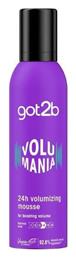 göt2b Volumania Αφρός Μαλλιών για Όγκο 250ml - got2b