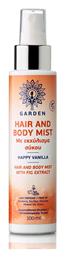 Hair and Body Mist Happy Vanilia 100ml Garden από το Pharm24