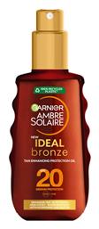 Ambre Solaire Ideal Bronze SPF20 Αντηλιακό Λάδι 200ml Garnier