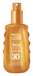 Ambre Solaire Ideal Bronze SPF30 Αντηλιακή Κρέμα 150ml Garnier