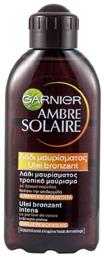 Ambre Solaire Tanning Intensive Oil Λάδι 200ml Garnier