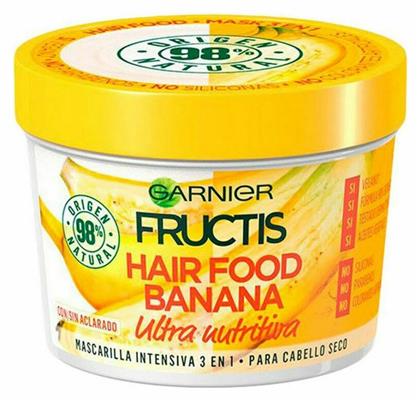 Fructis Hair Food Banana Μάσκα Μαλλιών για Επανόρθωση 390ml Garnier