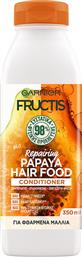 Garnier Fructis Papaya Hair Food Conditioner Αναδόμησης για Όλους τους Τύπους Μαλλιών 350ml