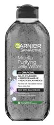 Micellar Water Ντεμακιγιάζ SkinActive Jelly Charcoal 400ml Garnier