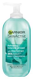 SkinActive Refreshing Gel Καθαρισμού Προσώπου 200ml Garnier