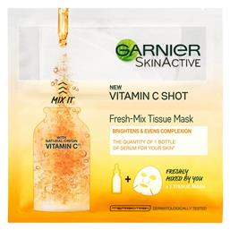 SkinActive Vitamin C Shot Μάσκα Προσώπου για Αναζωογόνηση 33gr Garnier