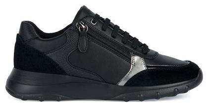 Alleniee Γυναικεία Sneakers Μαύρα Geox