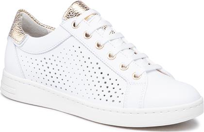 Geox Jaysen Γυναικεία Ανατομικά Sneakers Λευκά