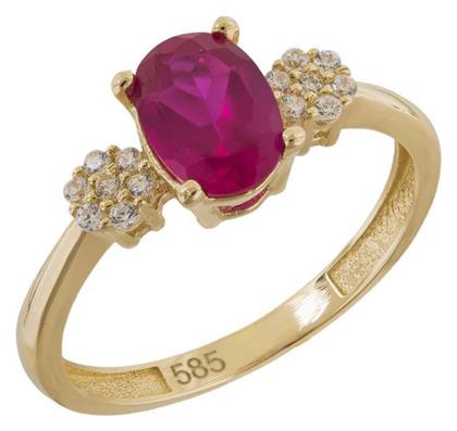 Γυναικείο Δαχτυλίδι Χρυσό 14Κ - Kosmima24