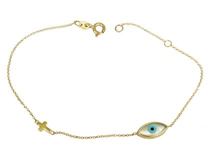 Γυναικείο Βραχιόλι Χρυσό 9Κ - Kosmima24