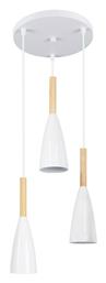 Dillon Κρεμαστό Φωτιστικό Λευκό 26x26x130εκ. GloboStar