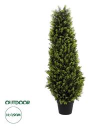 Τεχνητό Φυτό Artificial Garden CYPRESSUS SEMPERVIRENS 90cm GloboStar