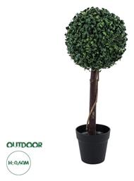 Τεχνητό Φυτό σε Γλάστρα Artificial Garden BUXUS Καφέ 60cm GloboStar