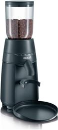 Graef CM 702 Ηλεκτρικός Μύλος Καφέ 128W με Χωρητικότητα 250gr και 24 Επίπεδα Άλεσης Μαύρος από το Plus4u
