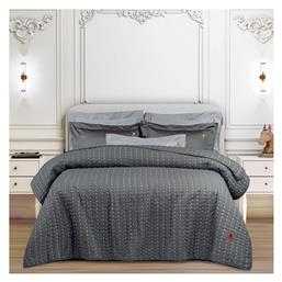 3465 Υπέρδιπλο Γκρί Σκούρο 230x250cm Greenwich Polo Club