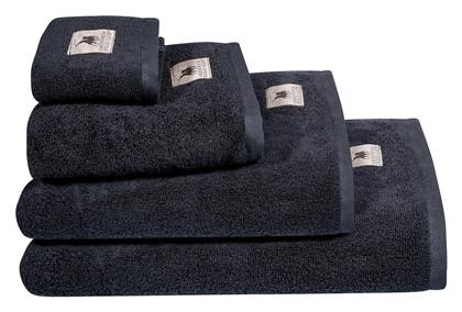 Πετσέτα Προσώπου 50x90εκ. Μαύρη Βάρους 460gr/m² Greenwich Polo Club από το Katoikein