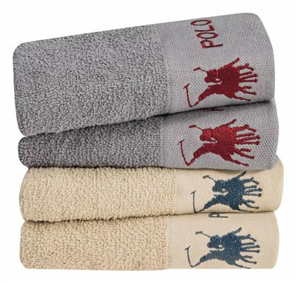 Σετ Πετσέτες Μπάνιου 4τμχ 2670 Βάρους 480gr/m² Greenwich Polo Club