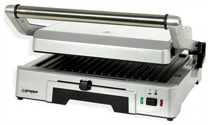 Gruppe AJ5002A Τοστιέρα Γκριλιέρα με Αποσπώμενες Πλάκες 2000W Inox από το Plus4u